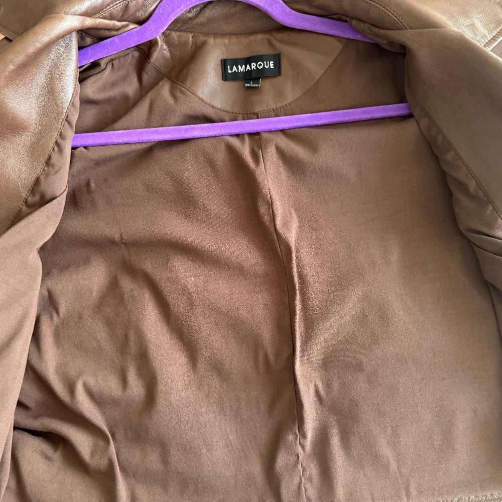 Lamarque Dylan Jacket In Tan - image 2